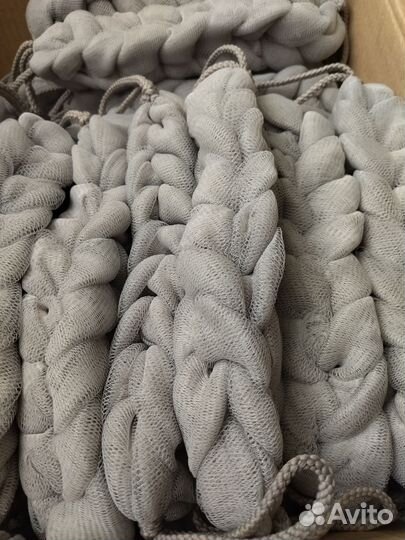 Мочалка - косичка средней жесткости