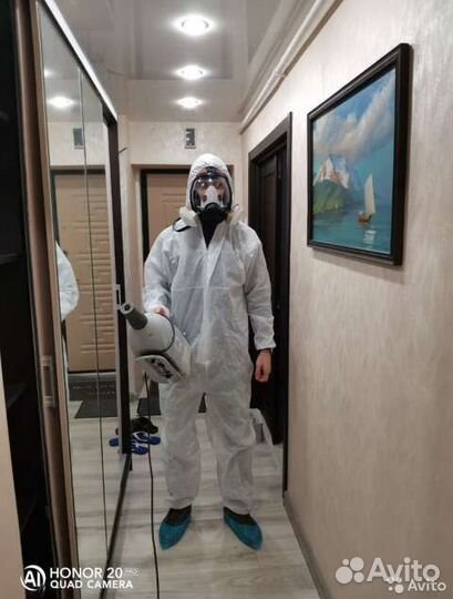 Уничтожение клопов тараканов блох мышей запаха