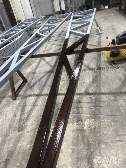 Металлические фермы для автонавеса