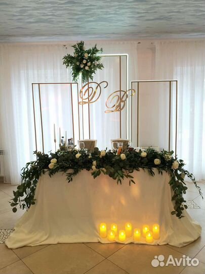 Оформление свадеб