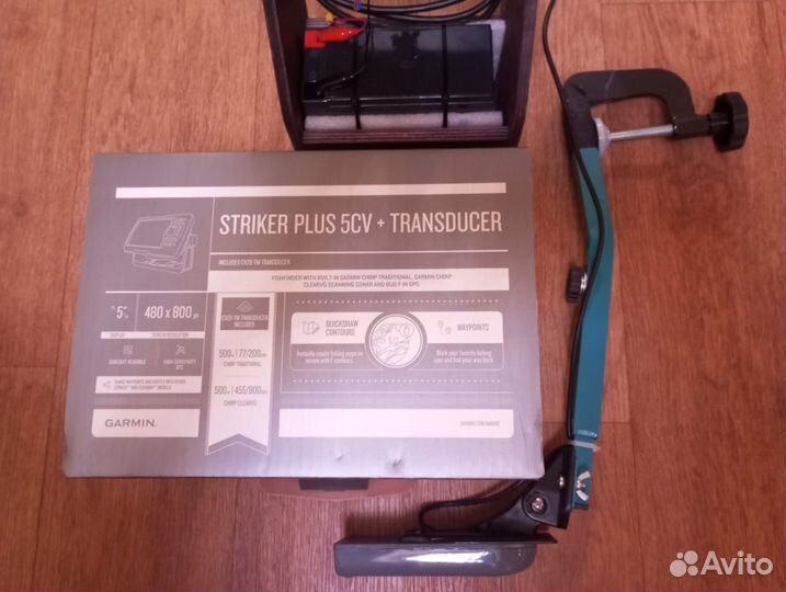 Эхолот garmin striker plus 5cv
