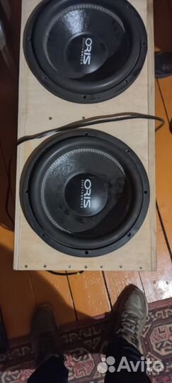Cабвуфер Oris electronics в Коробе 2*12