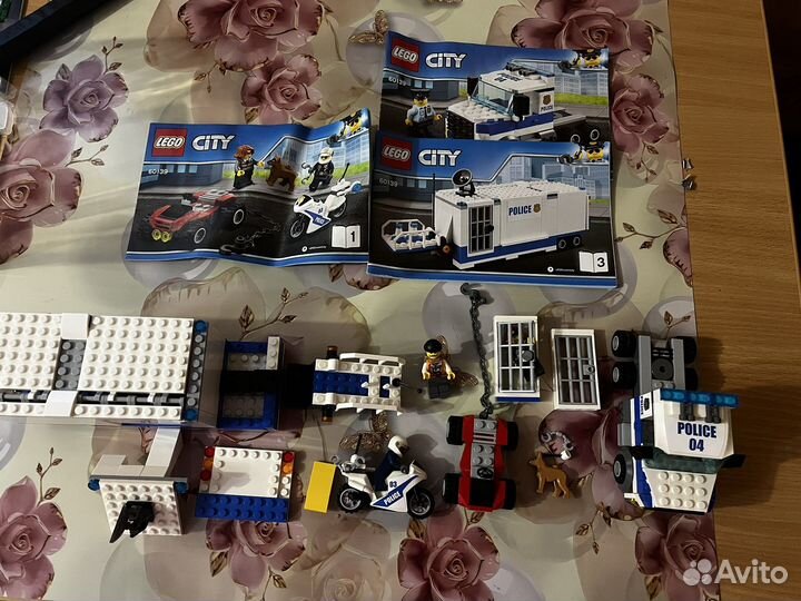 Lego city police мобильный компндный центр