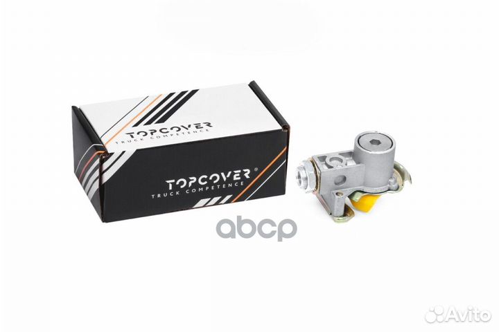 Пневморазъем без клапана truck желтый М16х1.5 со