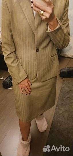 Костюм деловой net work шерсть 48 р