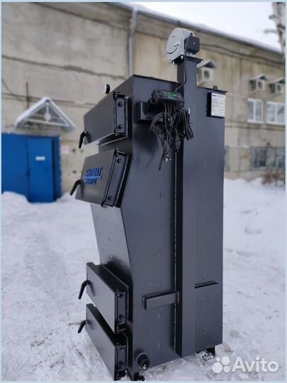 Твердотопливный котел длительного горения