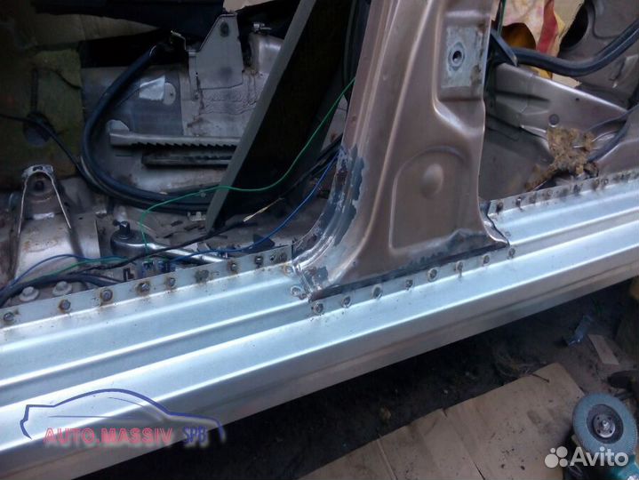 Ремонтные пороги Audi A3 (8L)