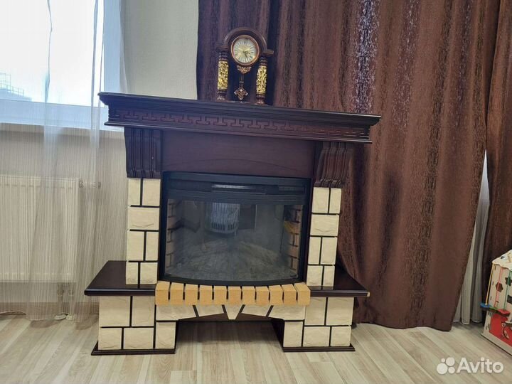 Камин электрический с порталом