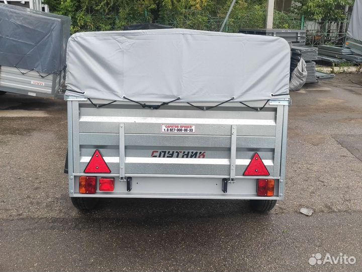 Прицеп Спутник 1912/48 низкий тент