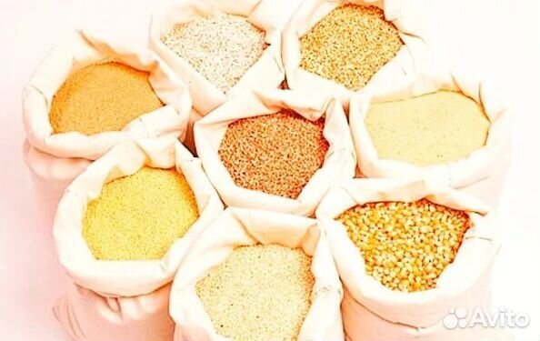 Комбикорма,отруби, крупы,зерно,молоко сухое