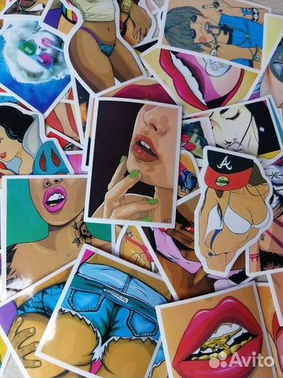 Водостойкие наклейки