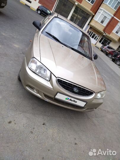 Hyundai Accent 1.5 МТ, 2005, 190 000 км