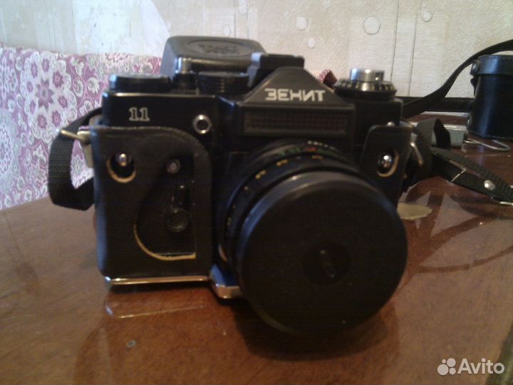 Фотоаппарат Зенит 11 с двумя объективами