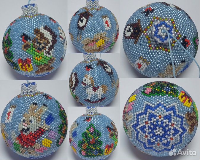 Елочные игрушки шары