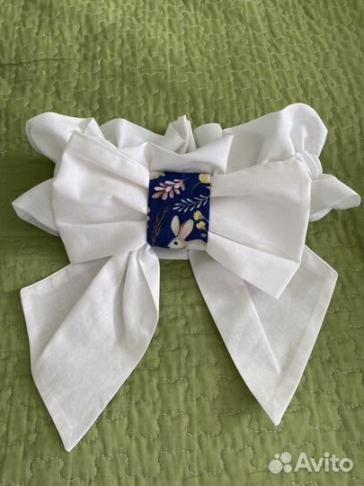 Уголок и бант на выписку