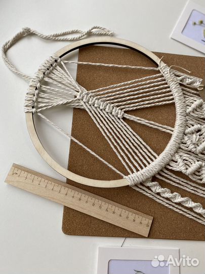 Настенное панно макраме