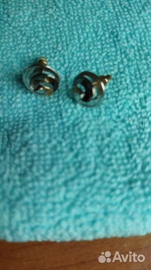 Золотые серьги