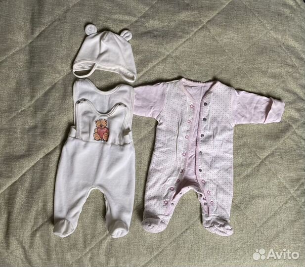 Детские вещи пакетом 50-56