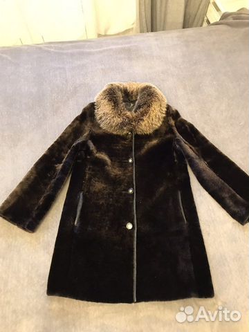 Шуба мутоновая 46-48 размер