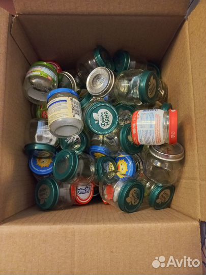 Баночки из под детского питания