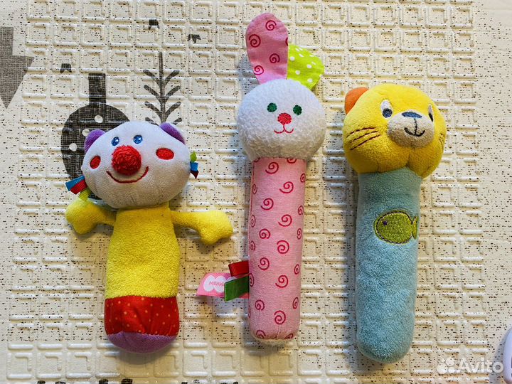 Игрушки для малышей 0+ пакетом