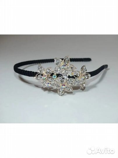 Ободок со стразами