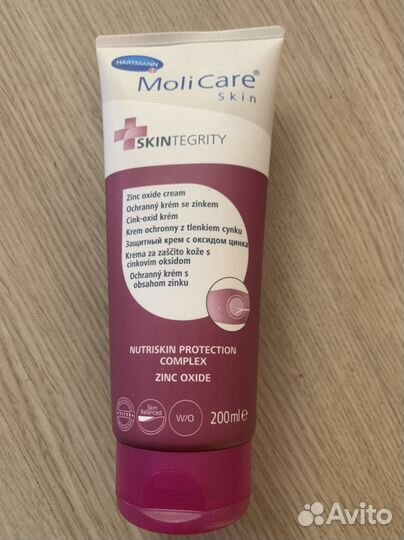 Защитный крем с оксидом цинка Моликар Скин