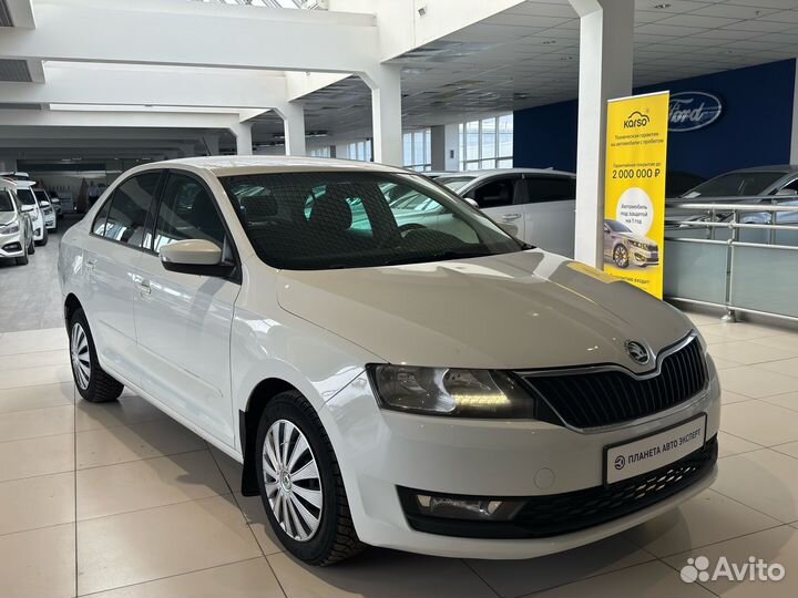 Skoda Rapid 1.6 МТ, 2017, 76 690 км