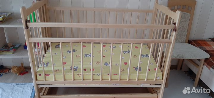 Кроватка для новорожденных бу