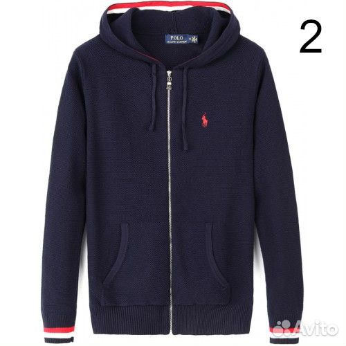 Кофта мужская Polo Ralph Lauren /цвета серый/синий