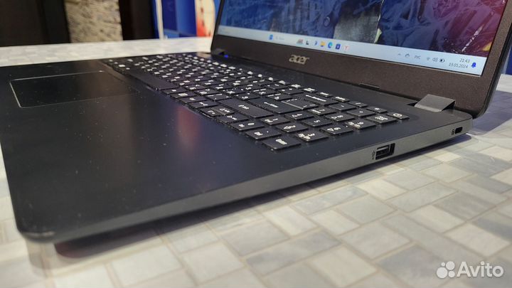 Игровой мощный ноутбук Aser/ 2 видеокарты