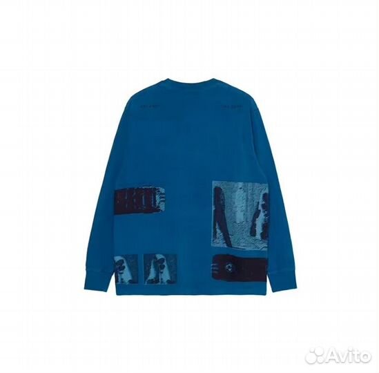 Лонгслив Cavempt Total Blue