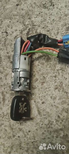 Замок зажигания peugeot 206 пежо 206