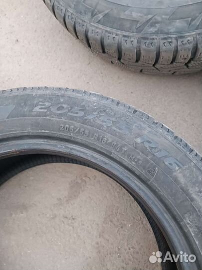 Комплект колёс 205/55 r16 mondeo 4 зима