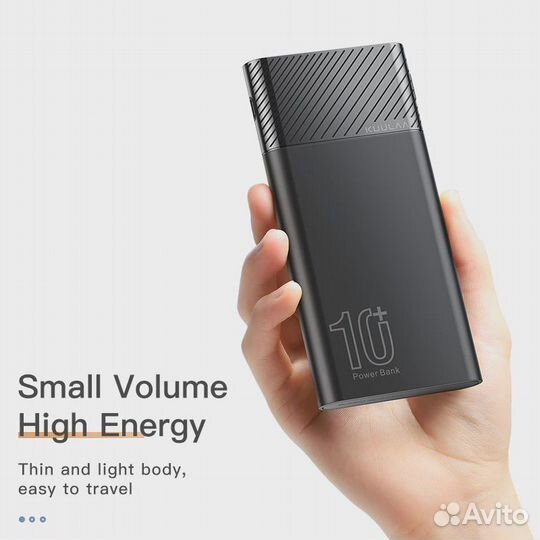 Power bank Kuulaa 10000 mAh 2.1А Новый