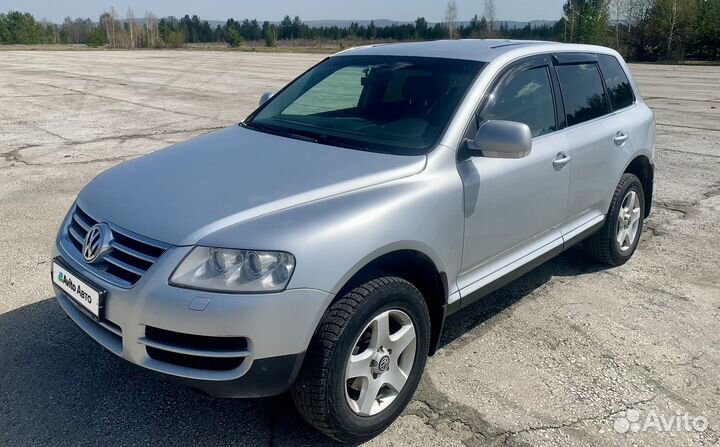 Volkswagen Touareg 2.5 AT, 2005, 220 000 км