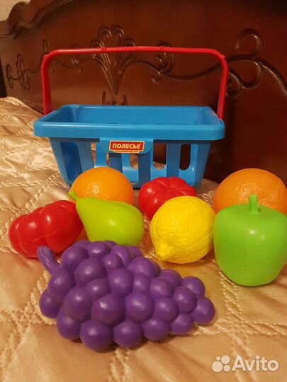 Детская корзина с фруктами тм 