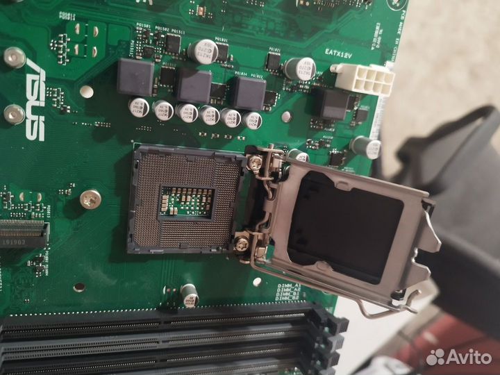 Материнская плата asus prime Q270M-C 1151