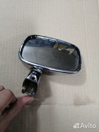 Правое зеркало газ 2402 Волга хром