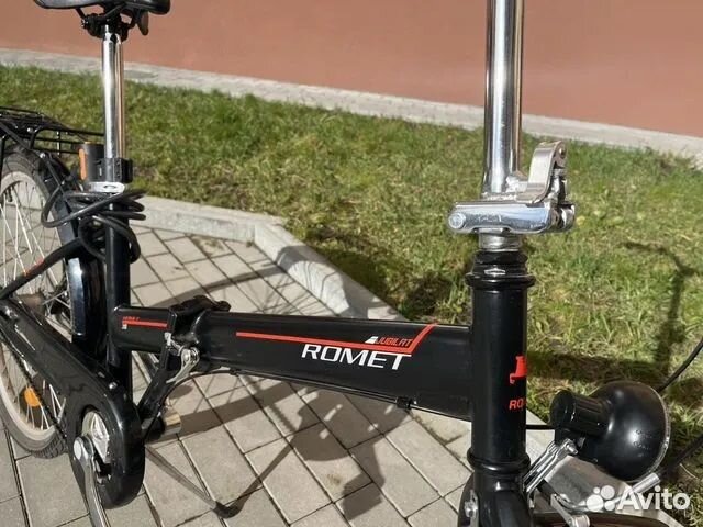 Складной велосипед для долгих городских прогулок