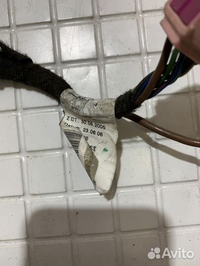 Проводка двери задняя левая Porsche Cayenne