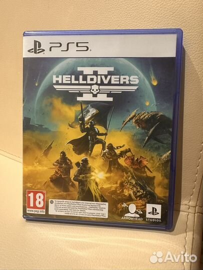 Helldivers 2 ps 5 диск
