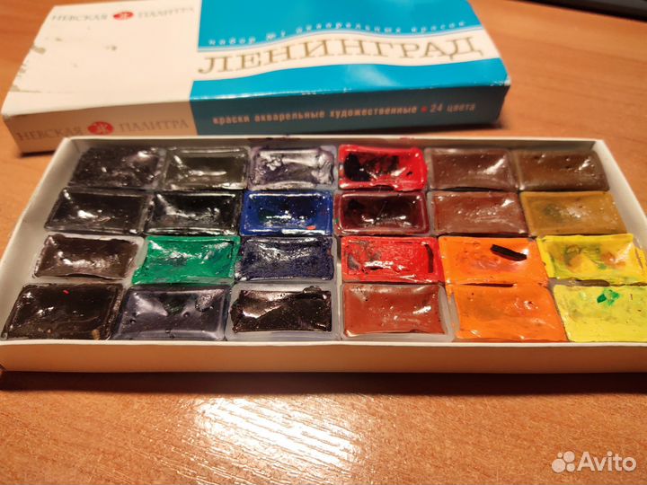 Акварель Ленинград