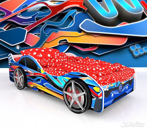 Кровать машина