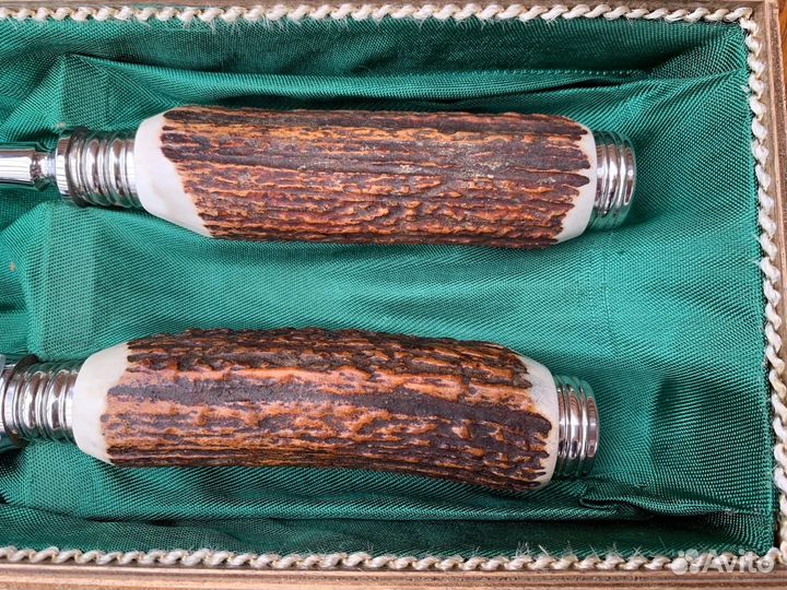 Нож Вилка Solingen Рог Столовые приборы