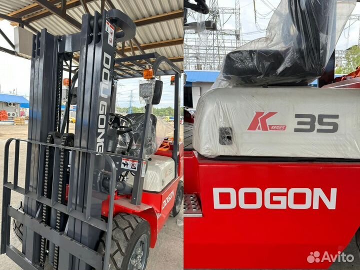 Вилочный погрузчик Dougong CPD35D, 2023