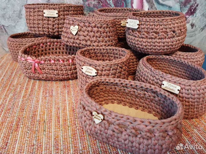 Корзина ручной работы