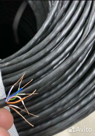 Кабель витая пара FTP 5e для внешней прокладки