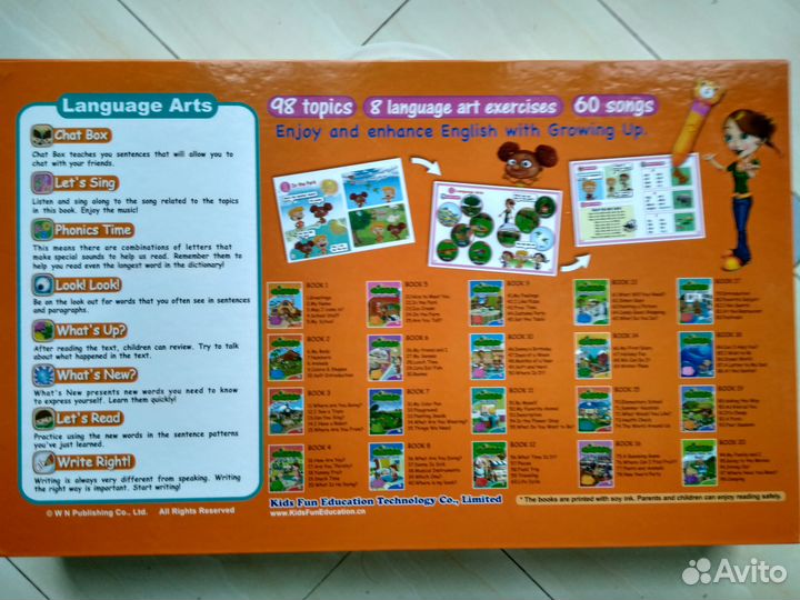 Курс изучения английского для детей с говорящей ру