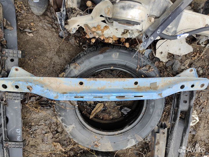 Citroen c1 усилитель заднего бампера